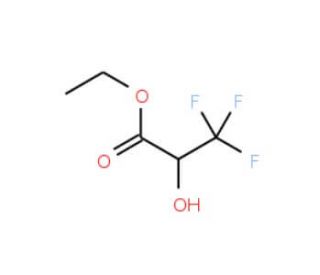 Ethyl 3,3,3-Trifluoro-2-hydroxy-propionate (CAS 94726-00-8) - chemical structure image