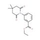 Ethyl 3-(4,4-dimethyl-2,6-dioxopiperidino)-benzenecarboxylate - chemical structure image