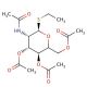 Ethyl 3,4,6-Tri-O-acetyl-2-acetamido-2-deoxy-α-D-thioglucopyranoside (CAS 49810-41-5) - chemical structure image