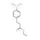 Ethyl 3-(4-boronophenyl)propionate (CAS 660440-57-3) - chemical structure image