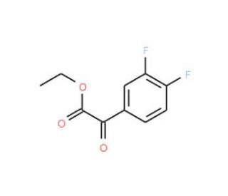 Ethyl 3,4-difluorobenzoylformate (CAS 73790-05-3) - chemical structure image