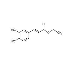 Ethyl 3,4-Dihydroxycinnamate (CAS 66648-50-8) - chemical structure image