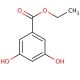Ethyl 3,5-dihydroxybenzoate (CAS 4142-98-7) - chemical structure image