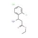 Ethyl 3-amino-3-(2-chlorophenyl)propanoatehydrochloride - chemical structure image