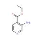 Ethyl 3-aminoisonicotinate (CAS 14208-83-4) - chemical structure image