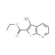 Ethyl 3-aminothieno[2,3-b]pyridine-2-carboxylate (CAS 52505-46-1) - chemical structure image