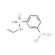 Ethyl 3-boronobenzenesulfonamide (CAS 871329-76-9) - chemical structure image