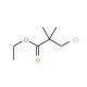 Ethyl 3-chloro-2,2-dimethylpropanoate (CAS 106315-37-1) - chemical structure image