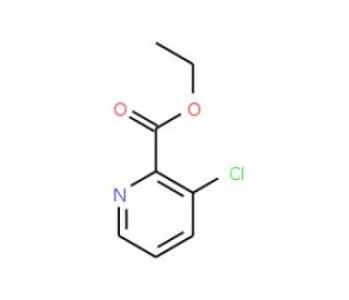 Ethyl 3-chloro-2-pyridinecarboxylate (CAS 128073-20-1) - chemical structure image