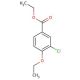 Ethyl 3-chloro-4-ethoxybenzoate (CAS 480439-11-0) - chemical structure image