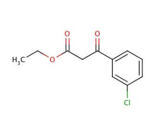 Ethyl (3-chlorobenzoyl)acetate (CAS 33167-21-4) - chemical structure image