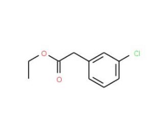 Ethyl (3-Chlorophenyl)acetate (CAS 14062-29-4) - chemical structure image