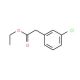 Ethyl (3-Chlorophenyl)acetate (CAS 14062-29-4) - chemical structure image