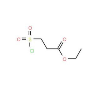 Ethyl 3-(chlorosulfonyl)propanoate (CAS 103472-25-9) - chemical structure image