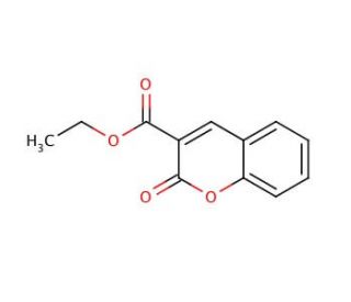 Ethyl 3-coumarincarboxylate (CAS 1846-76-0) - chemical structure image