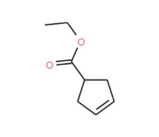 Ethyl 3-cyclopentene-1-carboxylate (CAS 21622-01-5) - chemical structure image