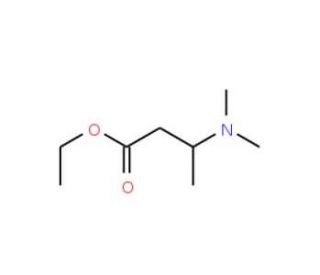 Ethyl 3-(dimethylamino)butanoate - chemical structure image