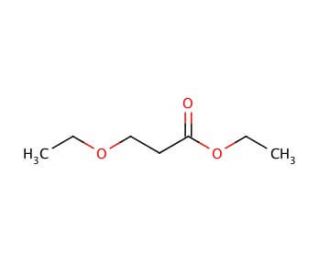Ethyl 3-ethoxypropionate (CAS 763-69-9) - chemical structure image