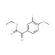 Ethyl 3-fluoro-4-methoxybenzoylformate (CAS 345-72-2) - chemical structure image