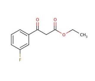 Ethyl (3-fluorobenzoyl)acetate (CAS 33166-77-7) - chemical structure image