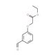 Ethyl (3-formylphenoxy)acetate (CAS 51264-68-7) - chemical structure image