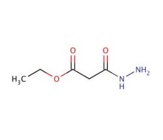 Ethyl 3-hydrazino-3-oxopropionate (CAS 30866-24-1) - chemical structure image