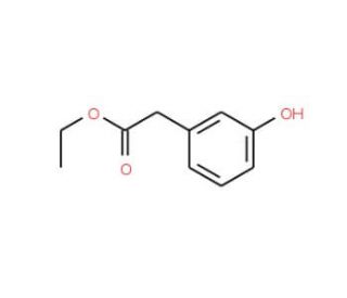 Ethyl 3-Hydroxyphenylacetate (CAS 22446-38-4) - chemical structure image