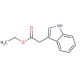 Ethyl 3-indoleacetate (CAS 778-82-5) - chemical structure image