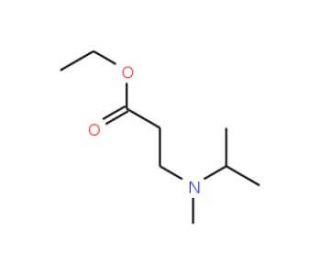 Ethyl 3-[isopropyl(methyl)amino]propanoate - chemical structure image