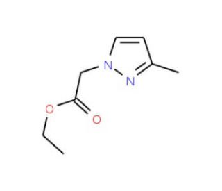 ethyl (3-methyl-1H-pyrazol-1-yl)acetate - chemical structure image