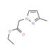 ethyl (3-methyl-1H-pyrazol-1-yl)acetate - chemical structure image