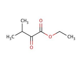 Ethyl 3-methyl-2-oxobutyrate (CAS 20201-24-5) - chemical structure image