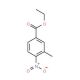 Ethyl 3-methyl-4-nitrobenzoate (CAS 30650-90-9) - chemical structure image