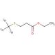 Ethyl 3-(Methyl-d3-mercapto)propionate (CAS 1020719-41-8) - chemical structure image