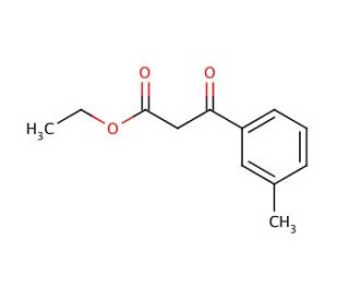 Ethyl (3-methylbenzoyl)acetate (CAS 33166-79-9) - chemical structure image