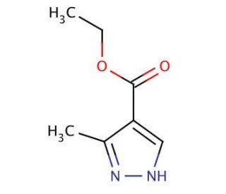Ethyl 3-Methylpyrazole-4-carboxylate (CAS 85290-78-4) - chemical structure image