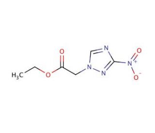 Ethyl (3-nitro-1H-1,2,4-triazol-1-yl)acetate - chemical structure image