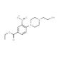 Ethyl 3-nitro-4-[1-(2-hydroxyethyl)-piperazin-1-yl]benzoate - chemical structure image