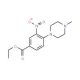 Ethyl 3-nitro-4-(4-methylpiperazin-1-yl)benzoate - chemical structure image