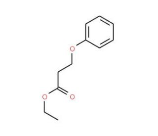 Ethyl 3-phenoxypropionate (CAS 22409-91-2) - chemical structure image