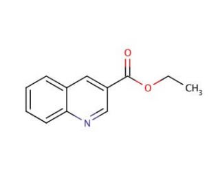 Ethyl 3-quinolinecarboxylate (CAS 50741-46-3) - chemical structure image