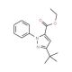ethyl 3-tert-butyl-1-phenyl-1H-pyrazole-5-carboxylate - chemical structure image