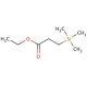 Ethyl 3-(trimethylsilyl)propionate (CAS 17728-88-0) - chemical structure image