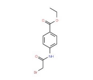 Ethyl 4-[(2-bromoacetyl)amino]benzoate - chemical structure image