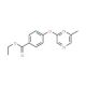 Ethyl 4-[(6-methylpyrazin-2-yl)oxy]benzoate (CAS 906353-03-5) - chemical structure image
