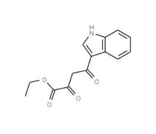 ethyl 4-(1H-indol-3-yl)-2,4-dioxobutanoate - chemical structure image