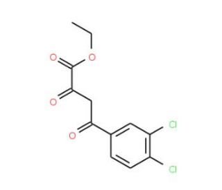 ethyl 4-(3,4-dichlorophenyl)-2,4-dioxobutanoate - chemical structure image
