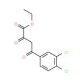 ethyl 4-(3,4-dichlorophenyl)-2,4-dioxobutanoate - chemical structure image