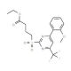 Ethyl 4-{[4-(2-methoxyphenyl)-6-(trifluoromethyl)-pyrimidin-2-yl]sulfonyl}butanoate - chemical structure image