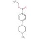 Ethyl 4-(4-methyl-piperazin-1-yl)-benzoate (CAS 773137-71-6) - chemical structure image